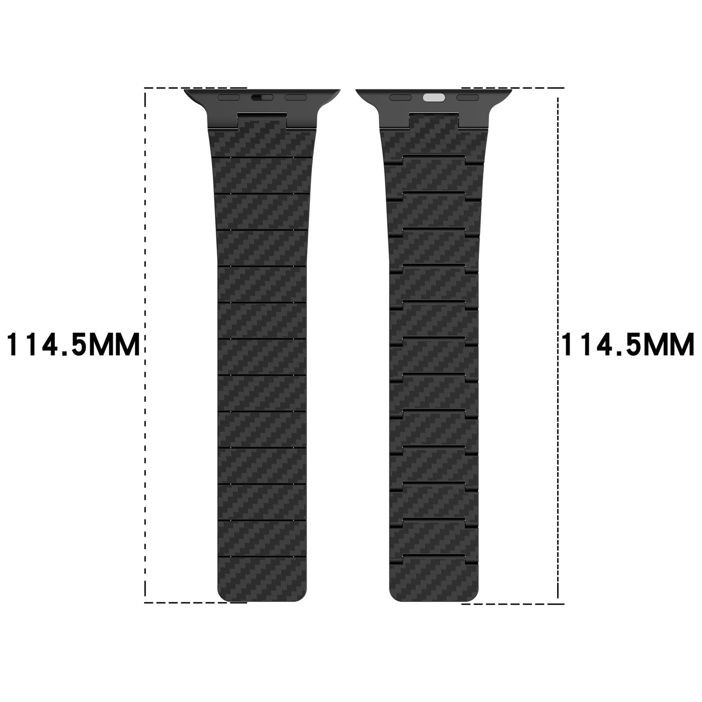 Lightweight Carbon Fiber Magnetic Strap